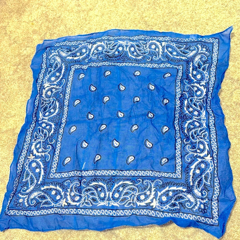 100% cotton fabric square